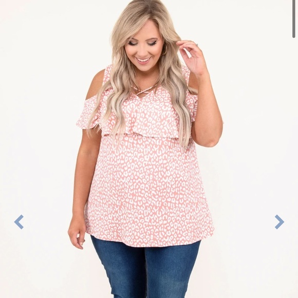 Chic soul leopard top - Picture 1 of 2